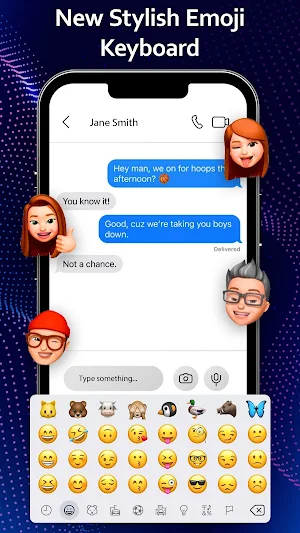 iOS Keyboard 17 : xPhone Screenshot 1