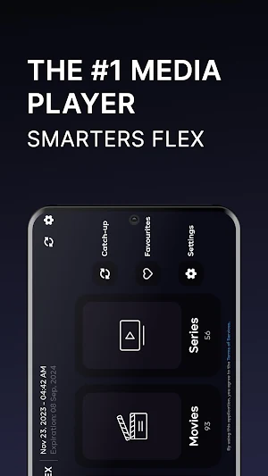 IPTV Smarters Flex Player Screenshot 1