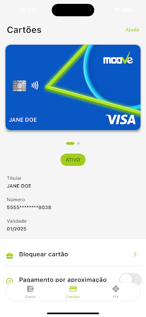 Moove Bank Screenshot 3