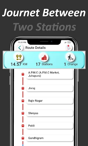 Ahmedabad Metro & BRTS Bus App Screenshot 2