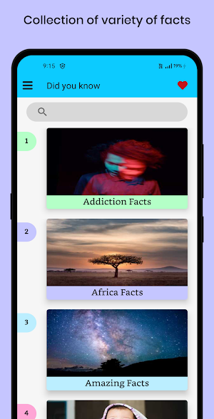 Amazing facts -Did you know? Screenshot 0