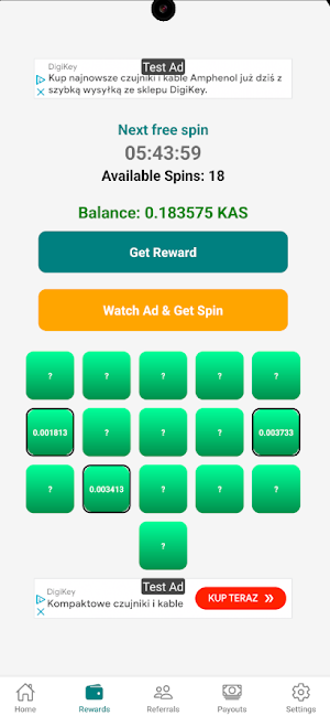 KaspaDrip Screenshot 1