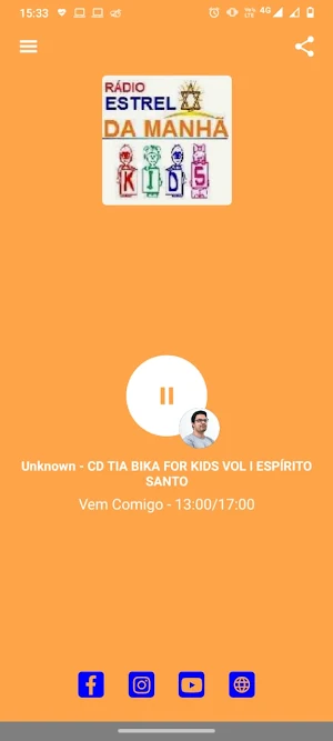 Rádio Estrela da Manhã Kids Screenshot 2