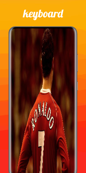 keyboard for cristiano ronaldo Screenshot 1