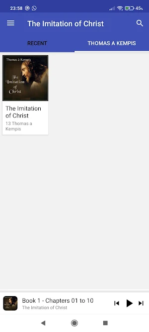 The Imitation of Christ Audio Screenshot 2