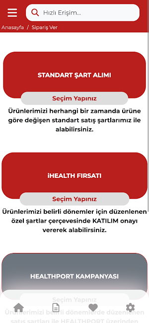 HealthPort Screenshot 2
