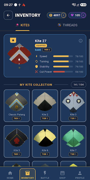 Kite Fights: Cut. Win. Rise. Screenshot 1