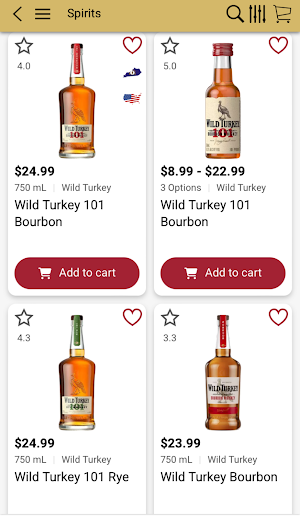 Rupee Wine & Spirits Screenshot 0