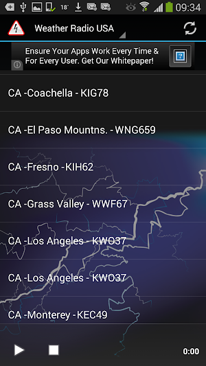 Weather Radio USA Screenshot 3