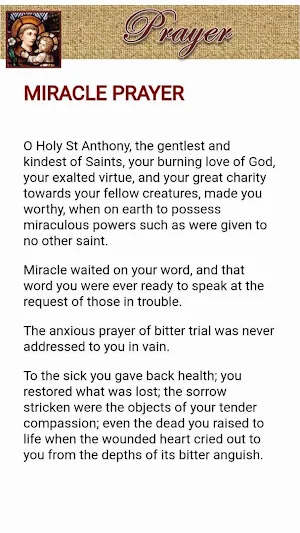 Saint Anthony of Padua Devotion Screenshot 3
