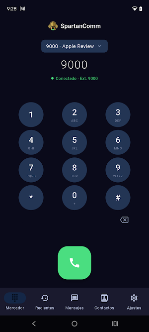 SpartanComm Screenshot 1