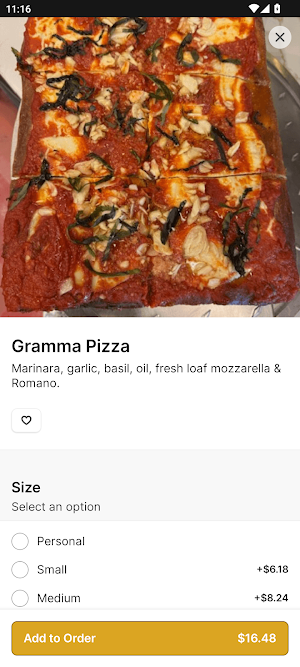 Biaggio Pizzeria Restaurant Screenshot 3