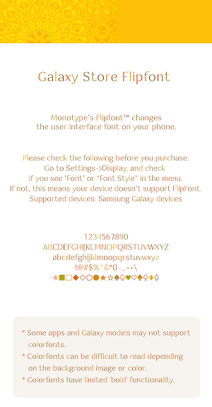 ZF Marigold™ Latin Flipfont Screenshot 3