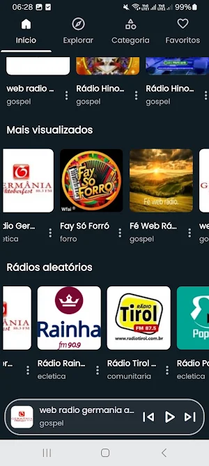 Rádios Ao Vivo Jd Screenshot 2