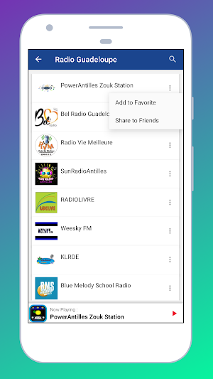 Radio Guadeloupe: Stations online + Radio FM free Screenshot 2