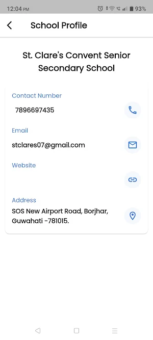 St. Clare's Convent School Screenshot 2