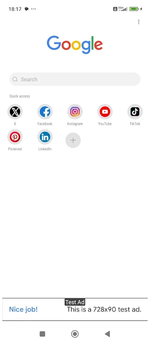 Zaga Private Browser Screenshot 1