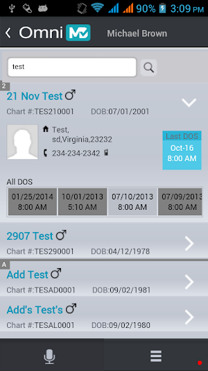 OmniMD  EHRLite Screenshot 3