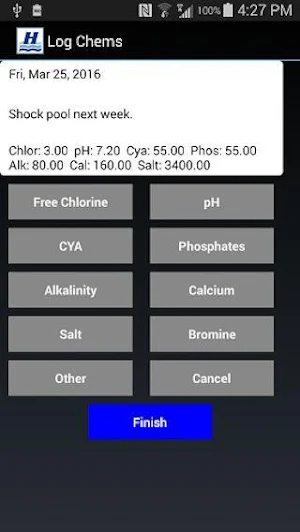HydroScribe Mobile App Screenshot 2