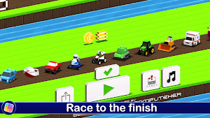 Cubed Rally World: Race, Drift, Dodge, Win! Screenshot 0