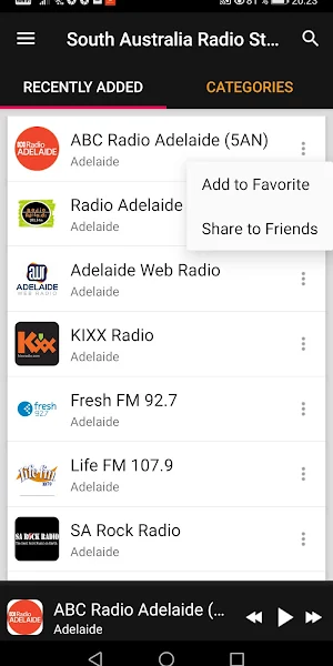 South Australia Radio Stations Screenshot 1