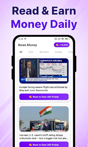 NewsMoney: Read Daily News Screenshot 1