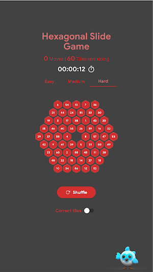 Hexagonal Sliding Puzzle Screenshot 2