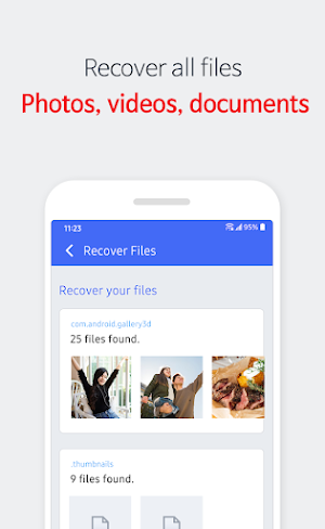 Recover Deleted Photos &Videos Screenshot 1