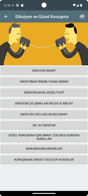 Diksiyon ve Güzel Konuşma Screenshot 1