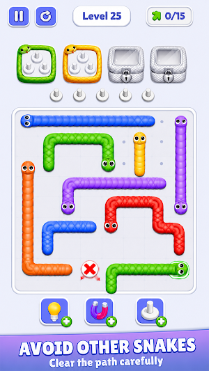 Snake Escape Puzzle: Sort 3D Screenshot 1