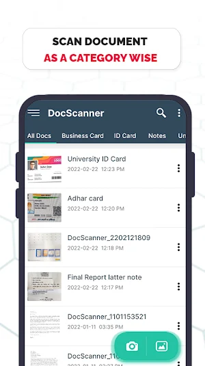 Document Scanner -PDF Creator Screenshot 1
