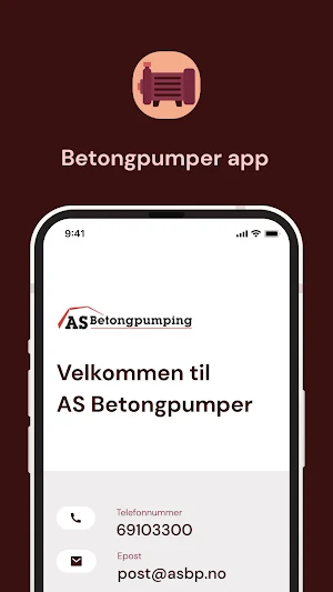 AS Betongpumping Screenshot 0