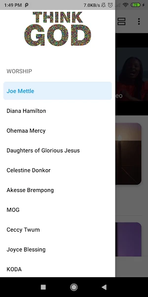 Ghana Worship Songs Screenshot 0
