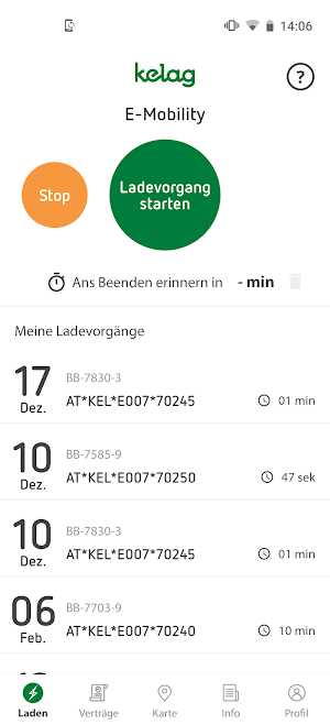 Kelag-Mobility-App Screenshot 0