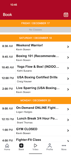 Blacksburg Boxing and Fitness Screenshot 1