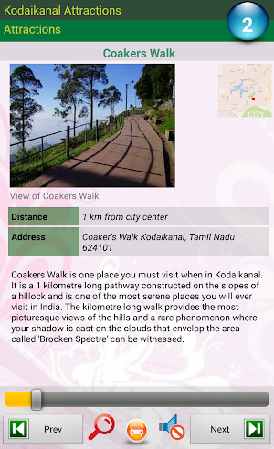 Kodaikanal Attractions Screenshot 1