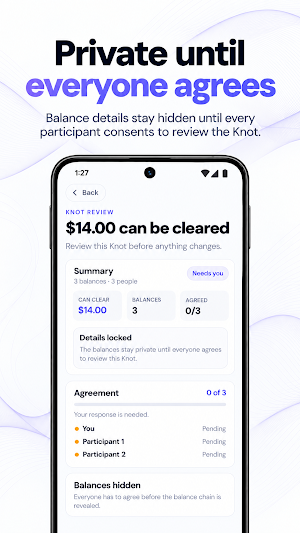 Knot - Track Debt with Friends Screenshot 2