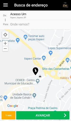 RN Transportes Executivo Screenshot 3