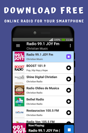 Radio 99.1 JOY Fm App For Free St Louis Online Screenshot 1
