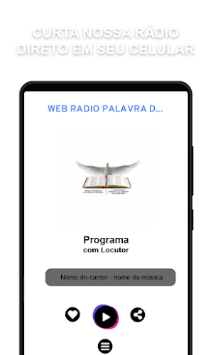 Web Rádio Palavra da Verdade Screenshot 1