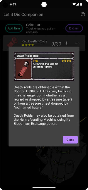 Let it Die Companion Screenshot 2