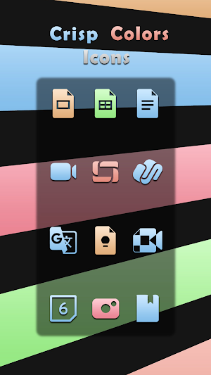 Crisp Colors Icons Screenshot 1
