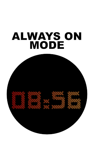 Yarn Digital Watch Face Screenshot 1