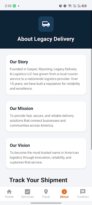 Deland Logistics Screenshot 3