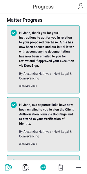 Next Legal Screenshot 2