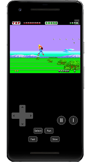 Space Harrier PCE Screenshot 0