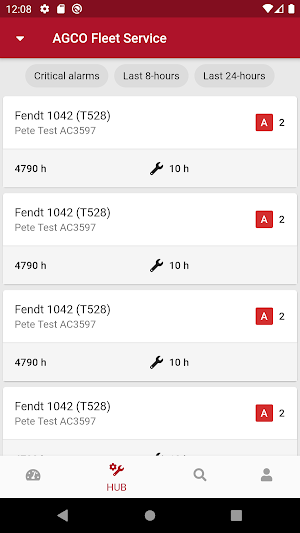 AGCO Connect Dealer App Screenshot 3