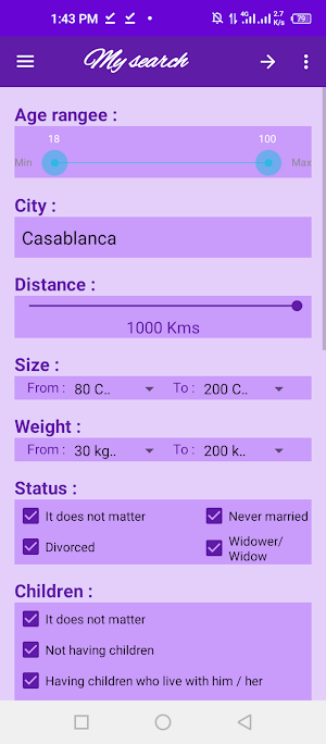 Dating for students Screenshot 2