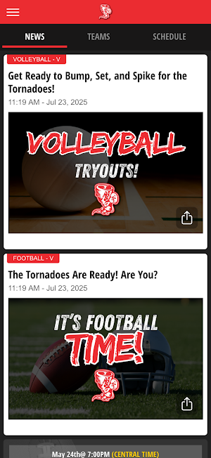 Bay Athletics Screenshot 1