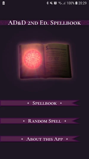 AD&D 2nd. Ed. Spellbook Screenshot 1